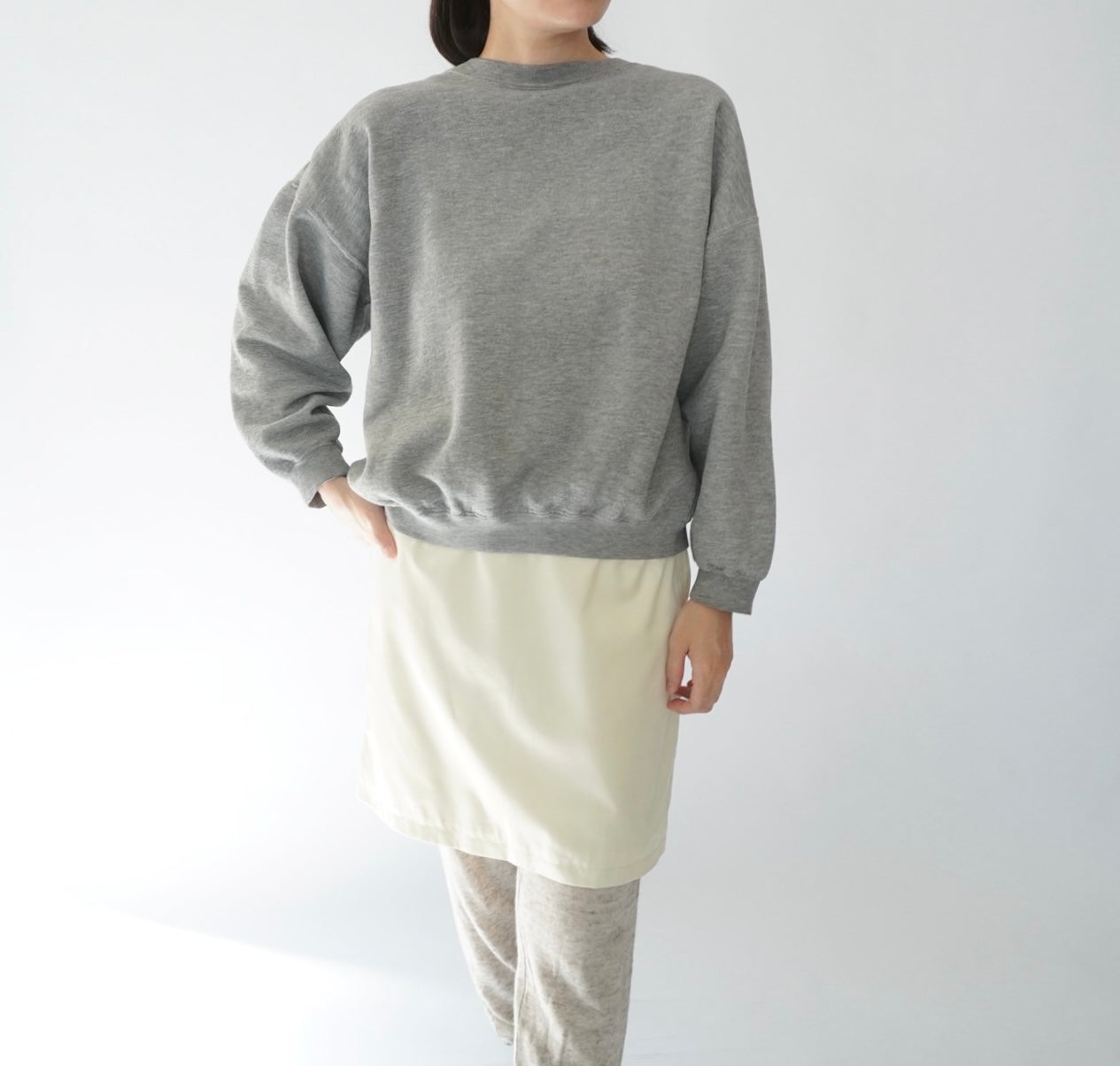 90s Gray Sweater