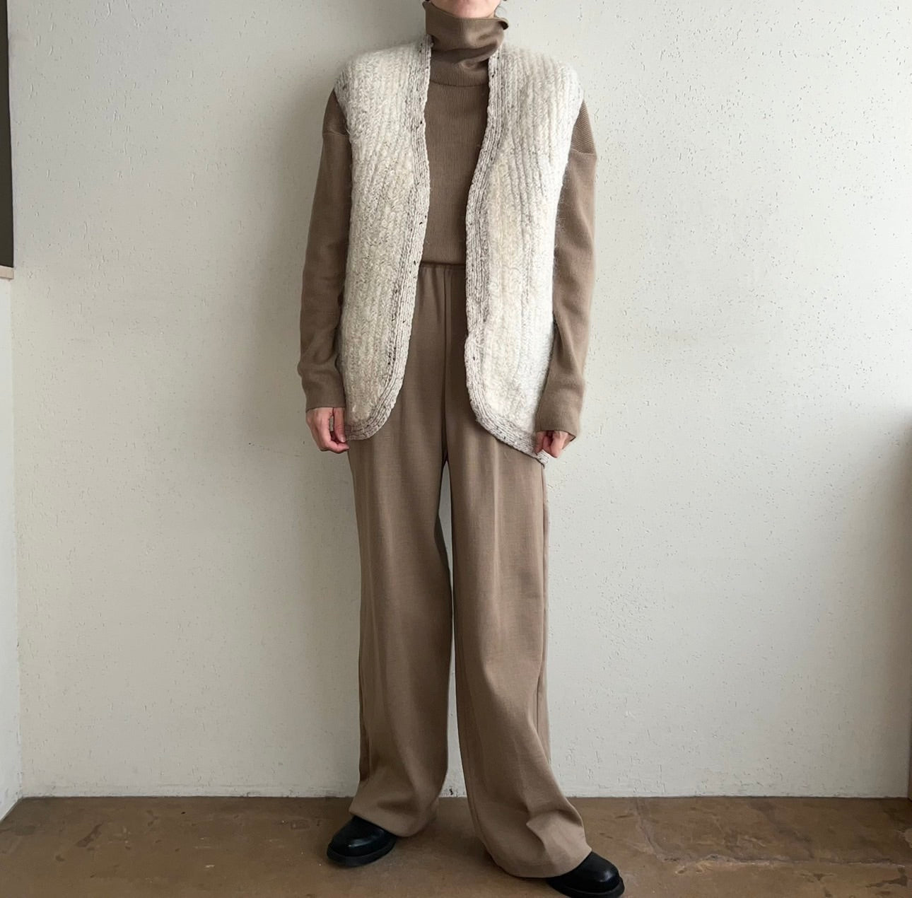 70s,80s Reversible Knit Vest