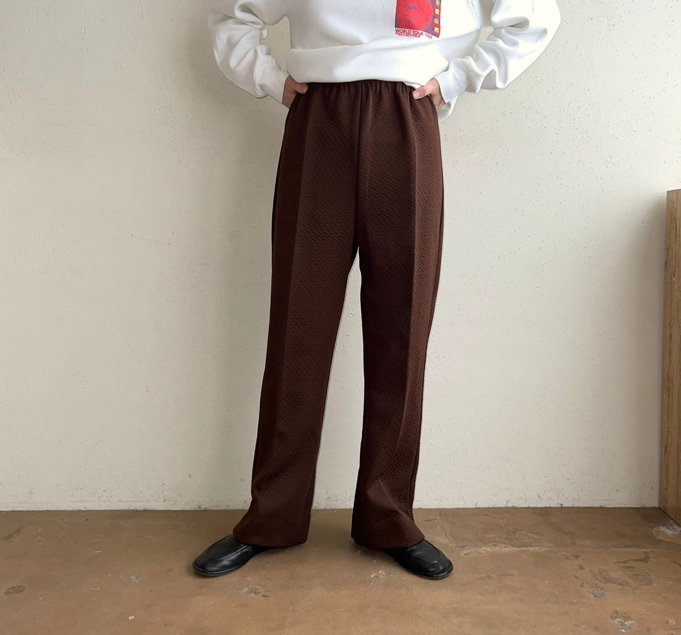 80s Brown pants