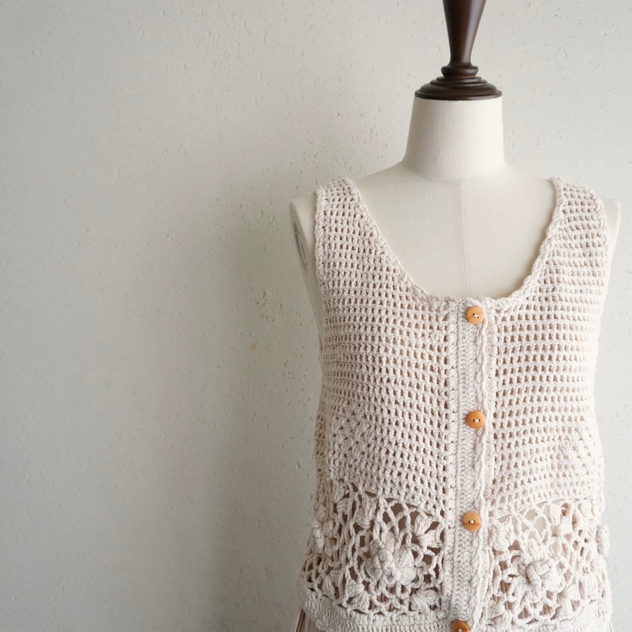 90s EURO Crochet Top