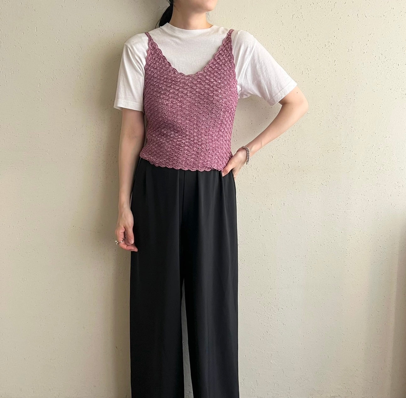 90s Crochet Top