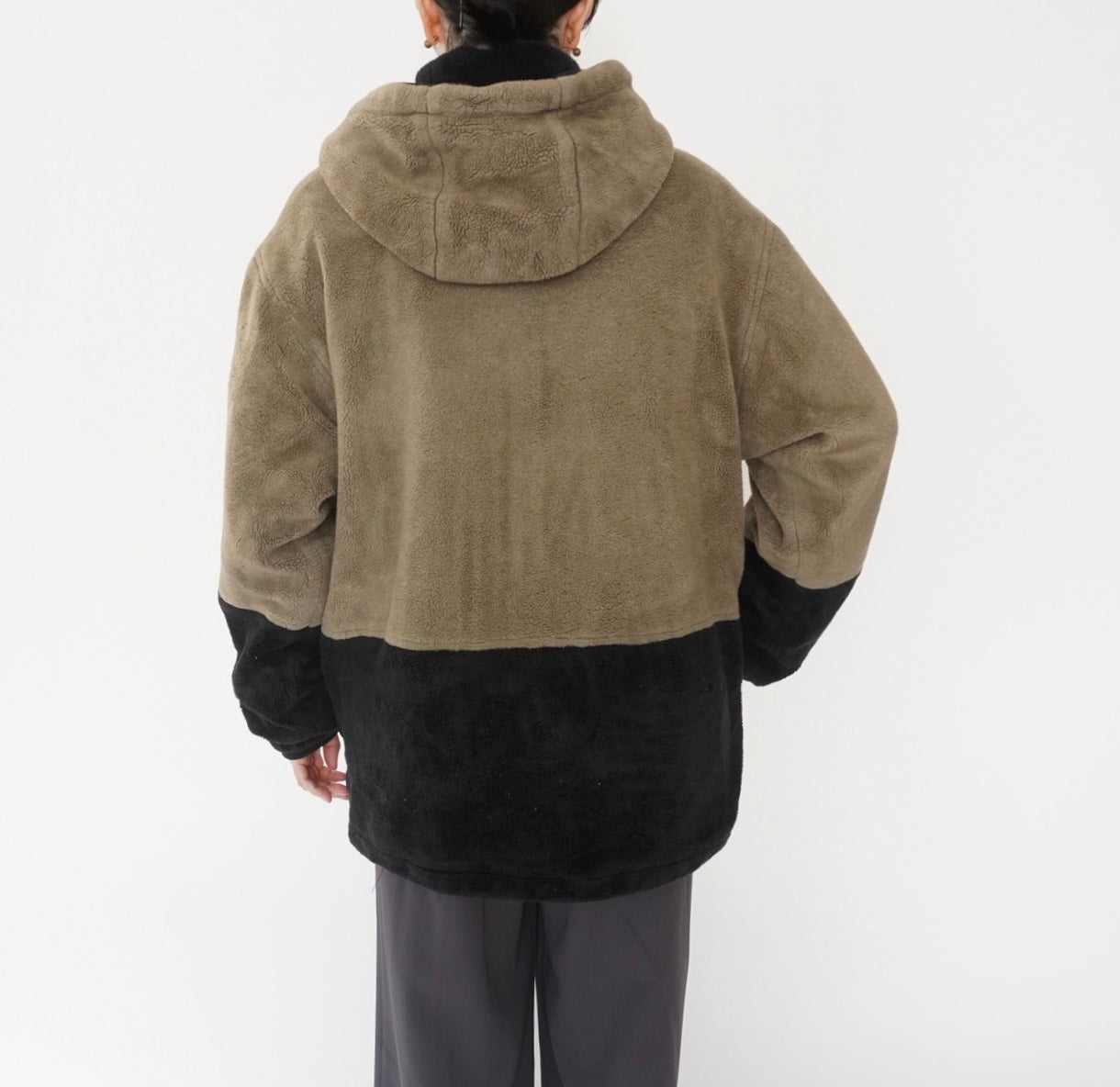 90s Two Tone Fleece Jacket