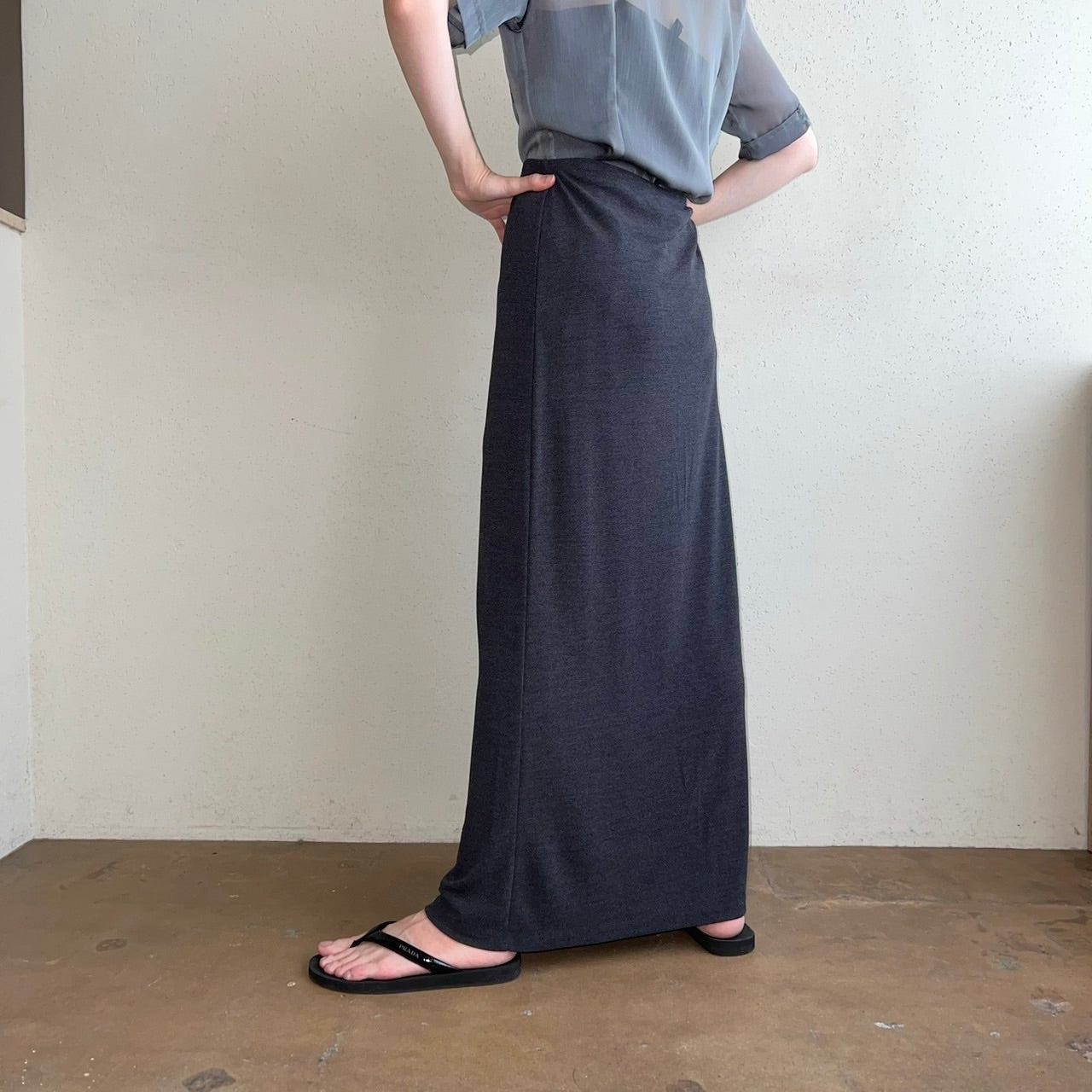 90s Rayon Skirt