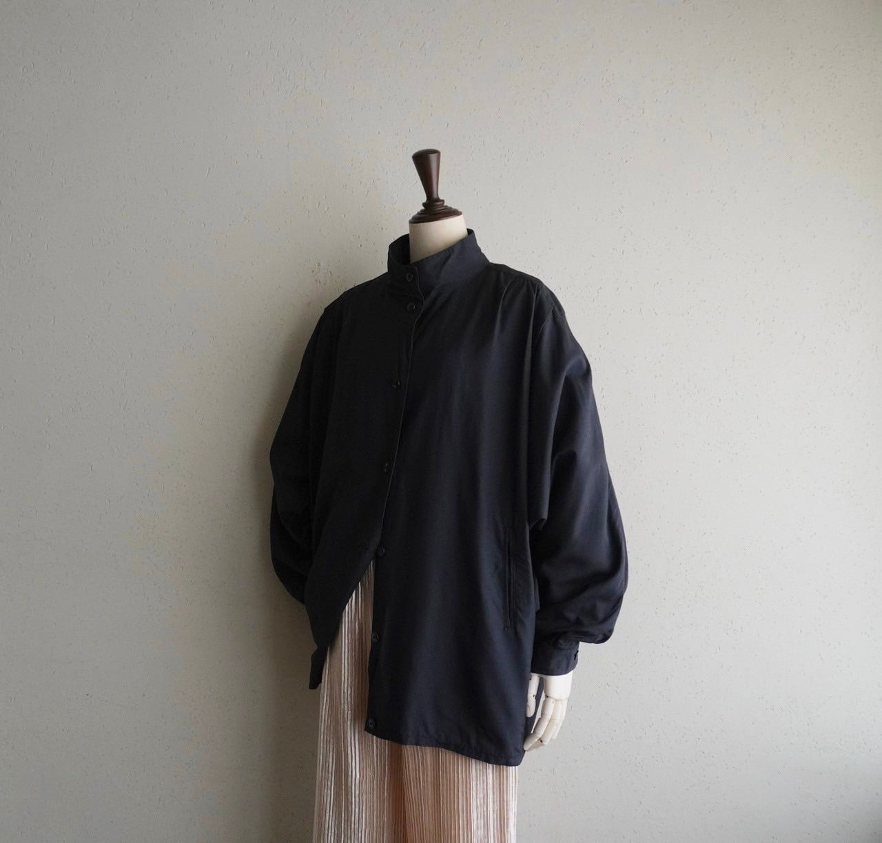 90s Silk Dolman Sleeve Jacket