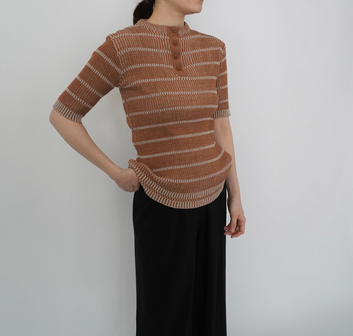 70s Ribbed Top