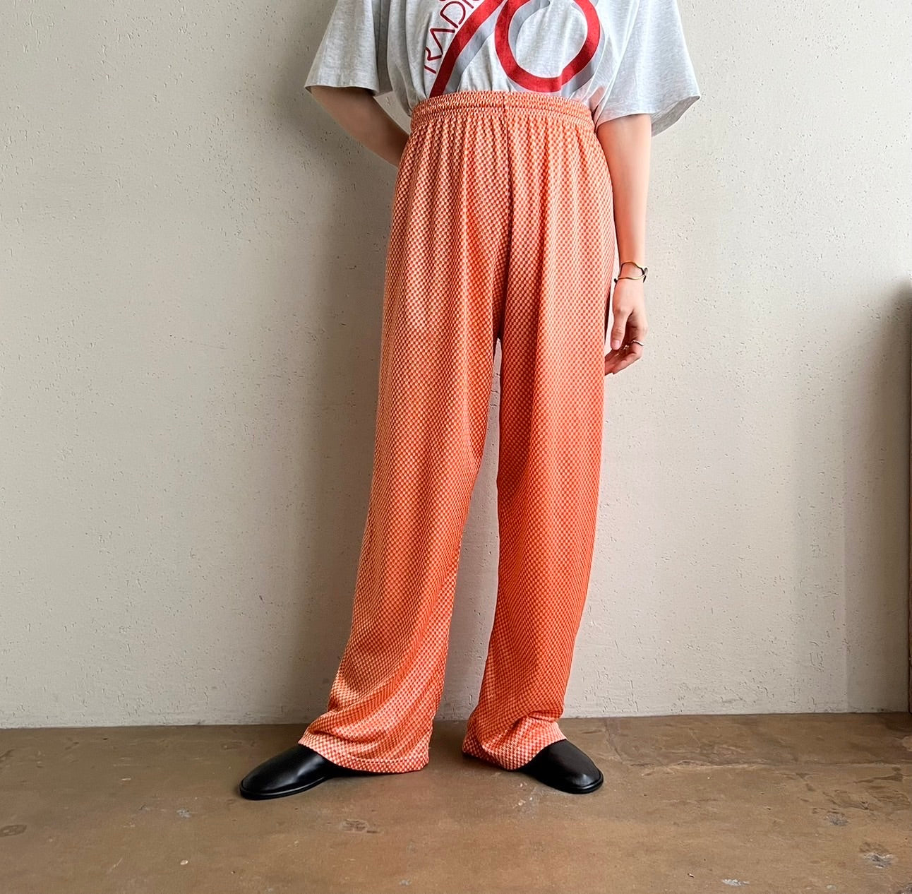 90s Pattern Pants Made in USA