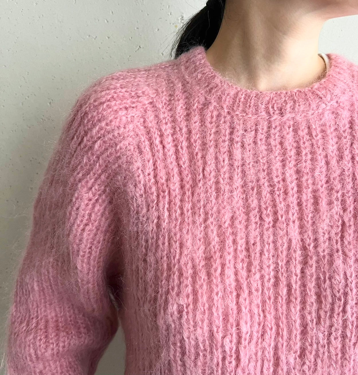 80s Pink Knit