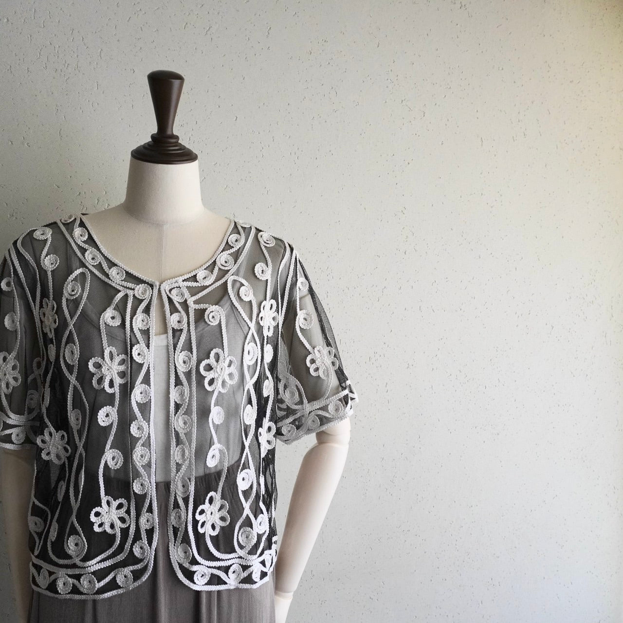 90s Lace Design Top