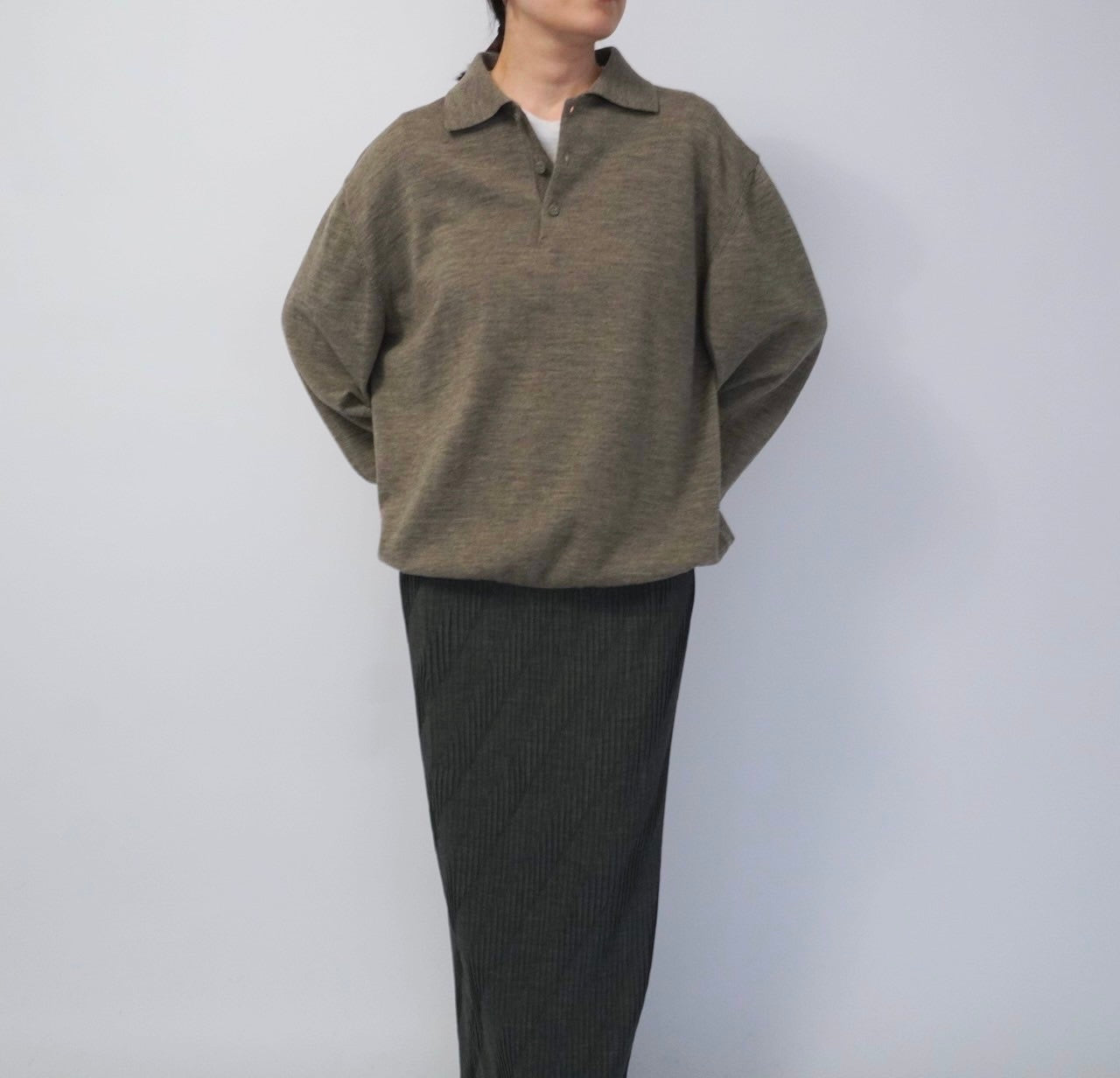 90s Wool Top Made in Italy