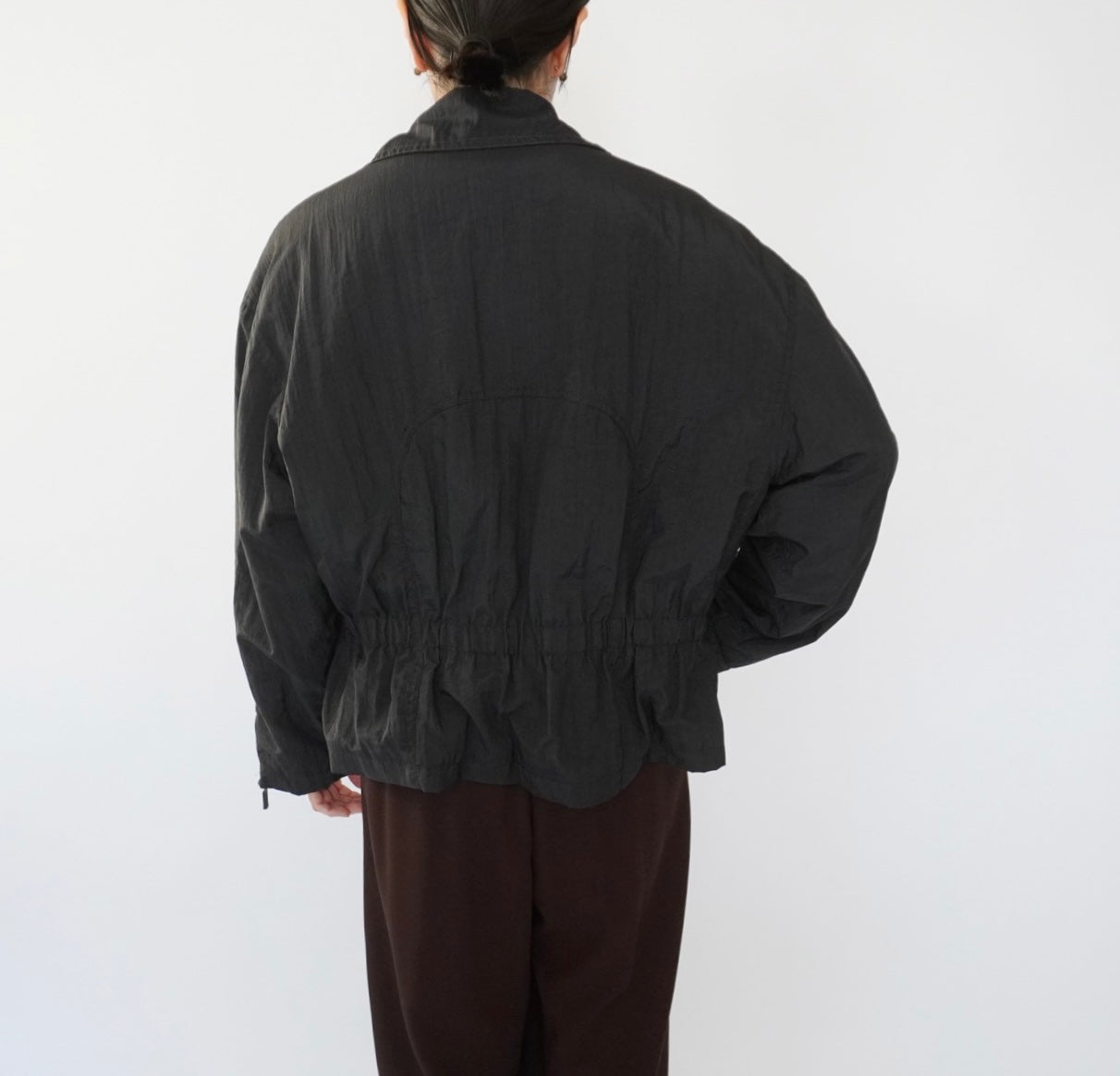 90s "Brandon Thomas" Black Design Jacket