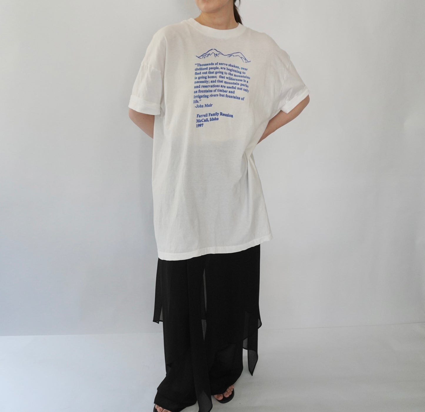 90s Printed T-shirt Made in USA