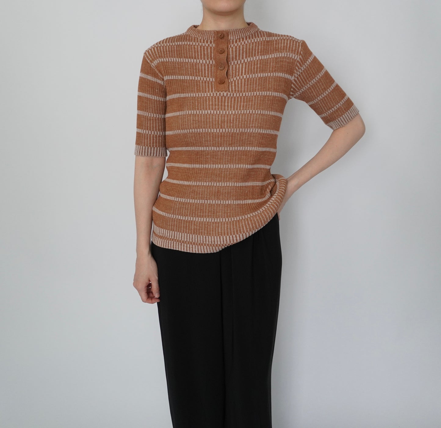 70s Ribbed Top