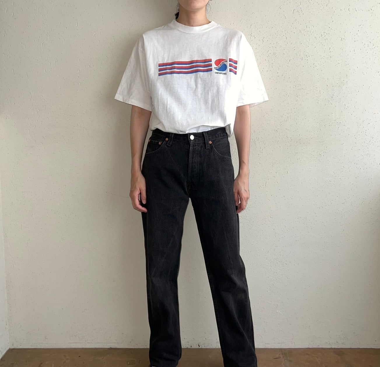 80s Printed T-shirt Made in USA