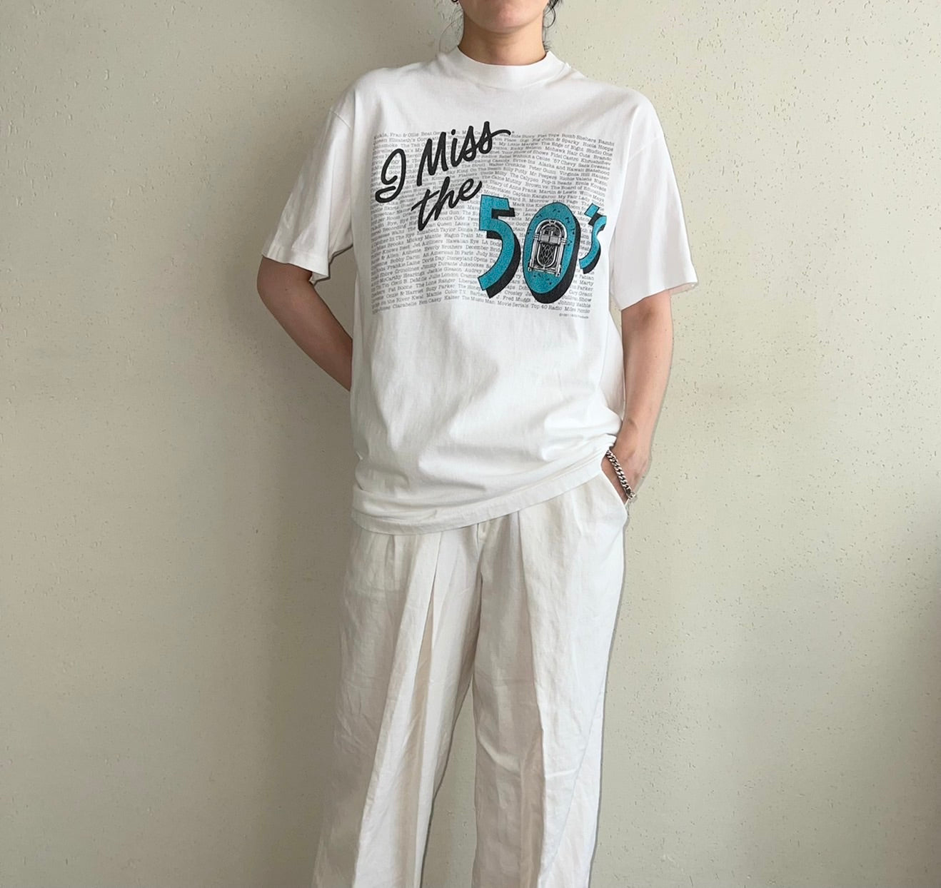 80s Printed T-shirt Made in USA