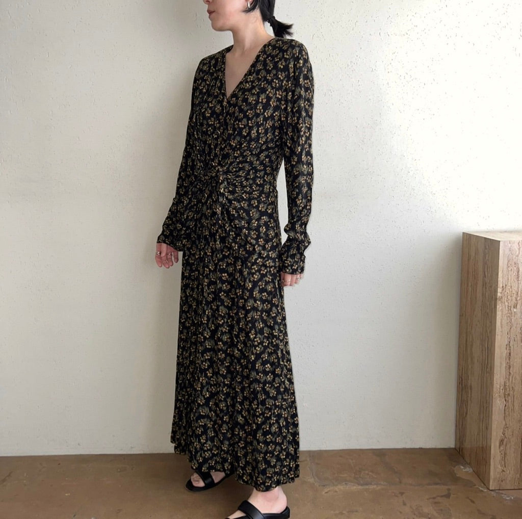 90s Rayon Dress Made in USA