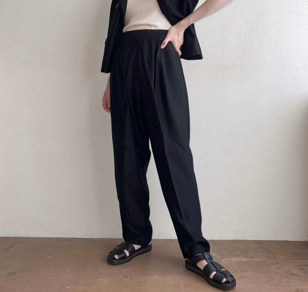 90s Black Two-Piece Made in USA