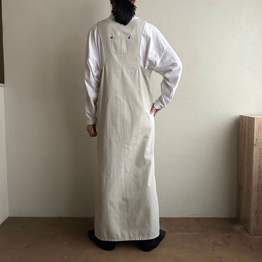 90s Ivory Sleeveless Dress