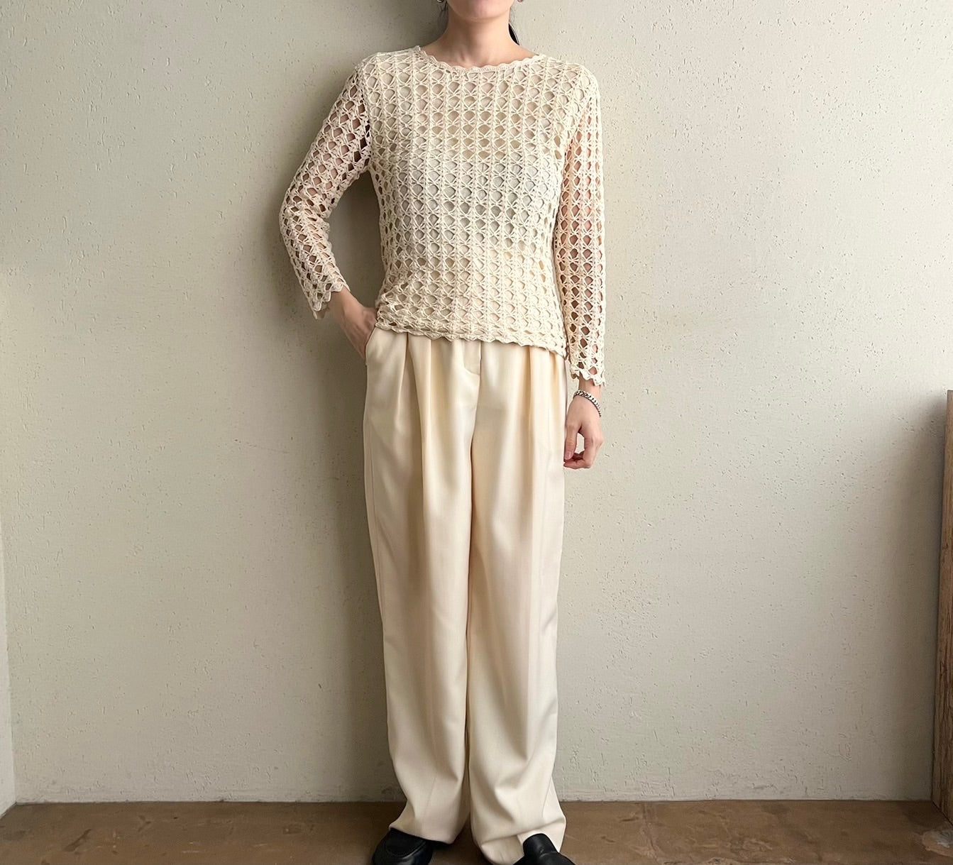 90s Crochet Top