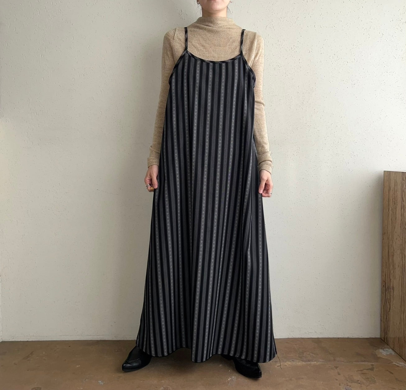 90s Striped Dress Made in USA