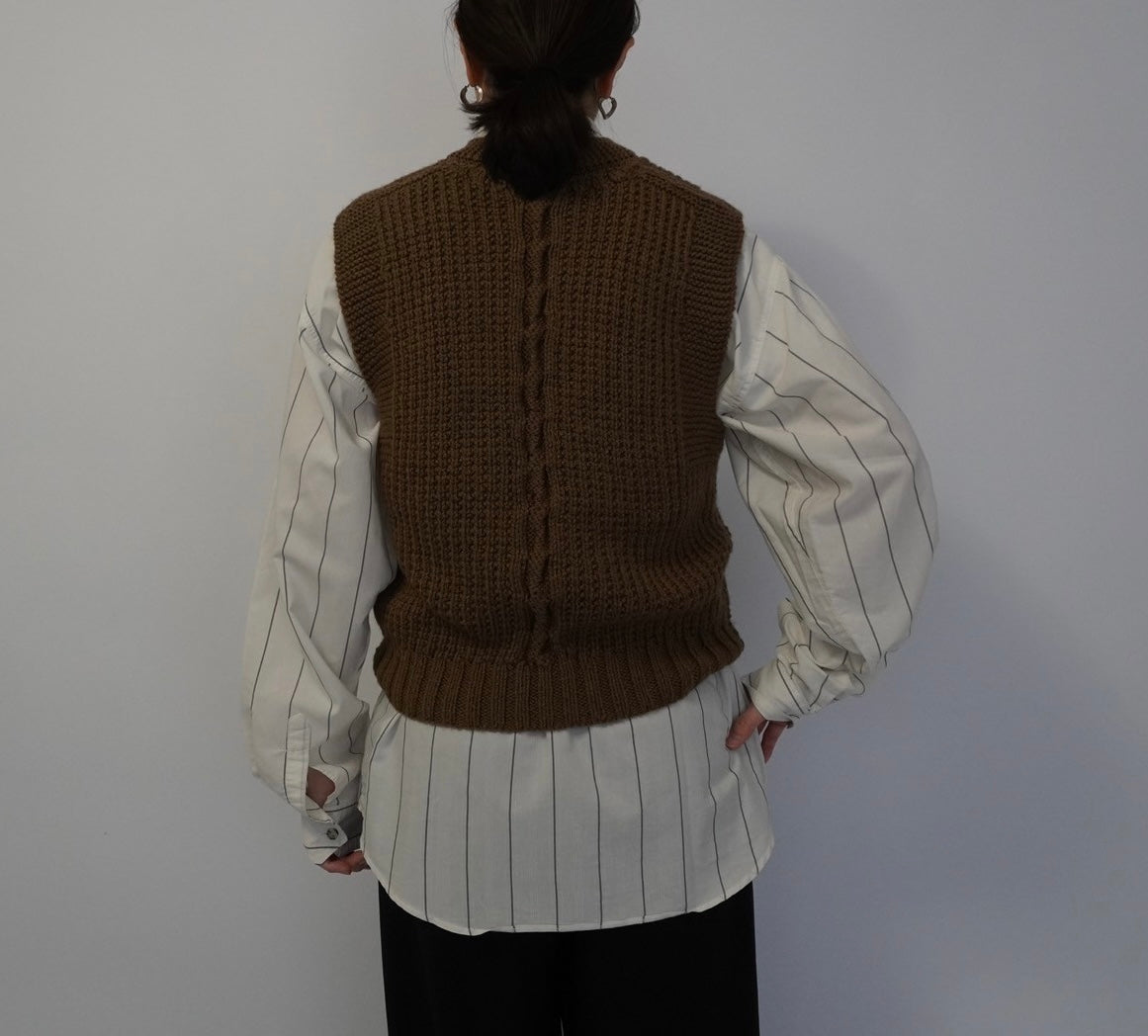90s Design Knit Vest