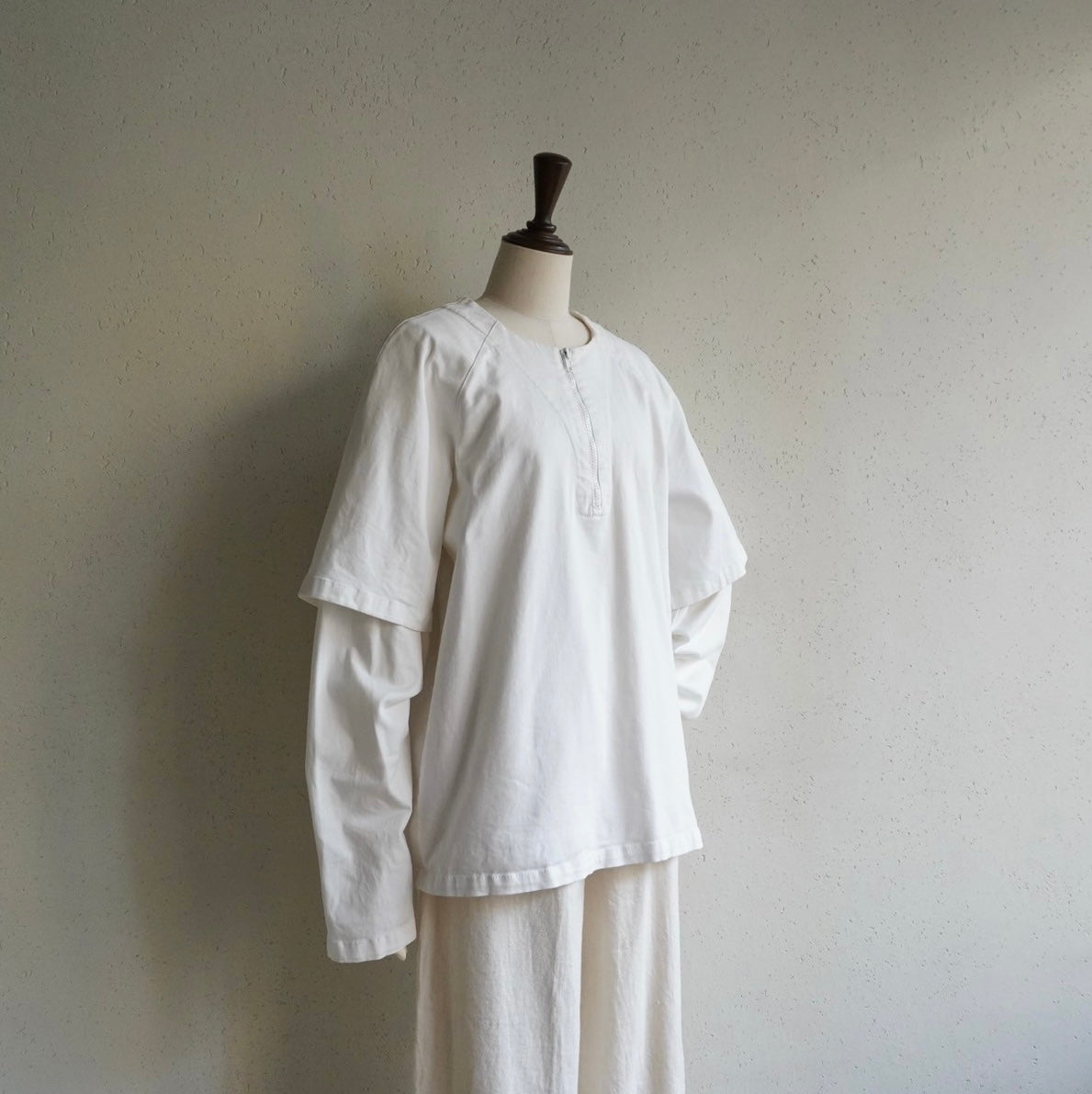 Zip Design Top Made in Italy