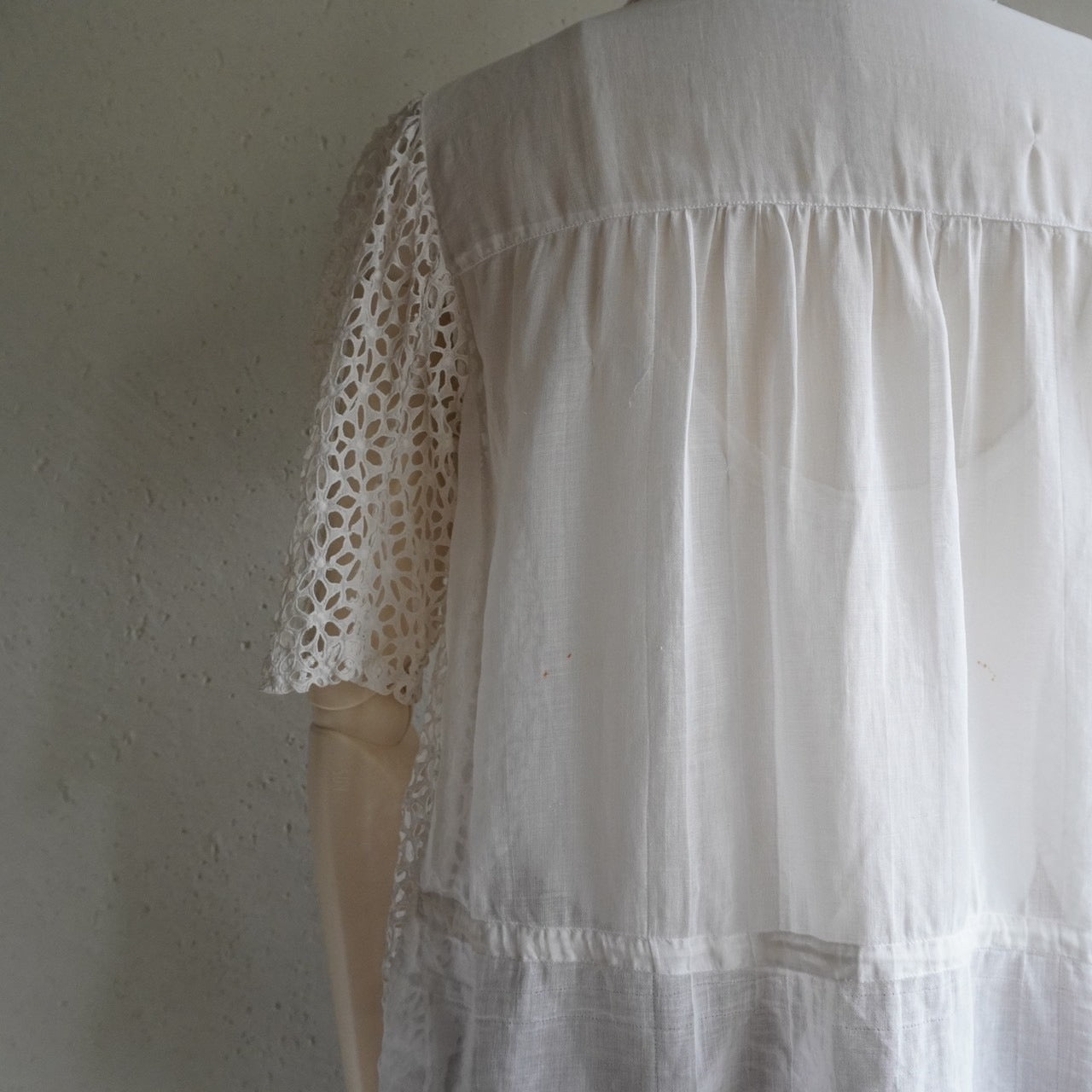 40s Eyelet Lace Shirt