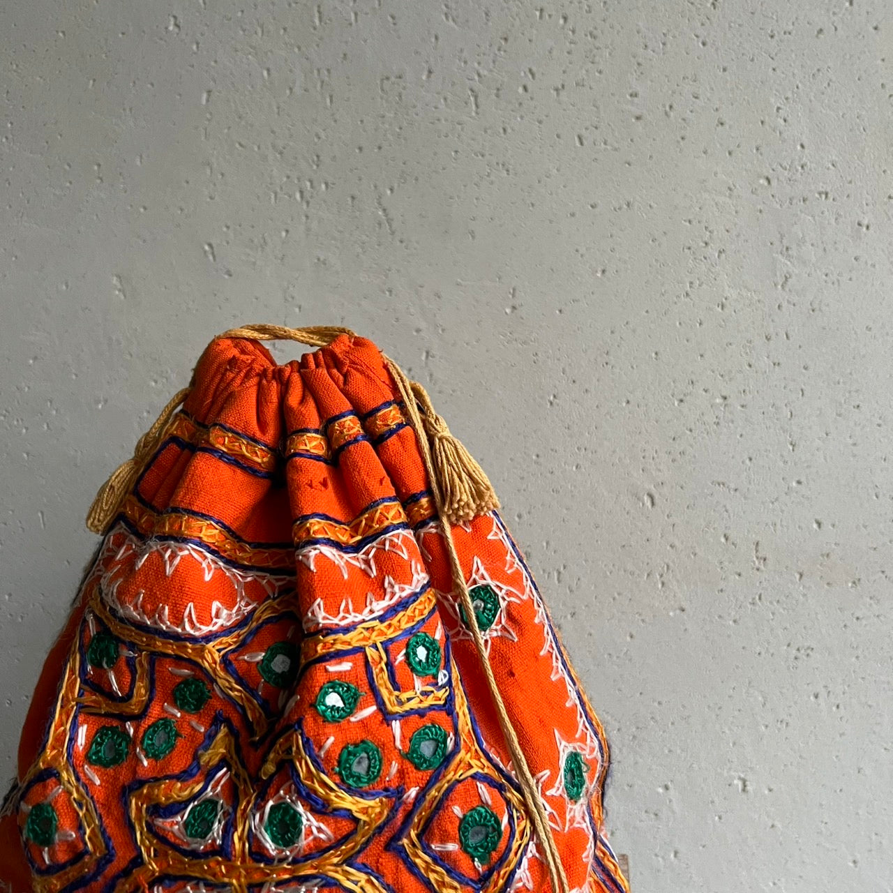70s Embroidery Bag