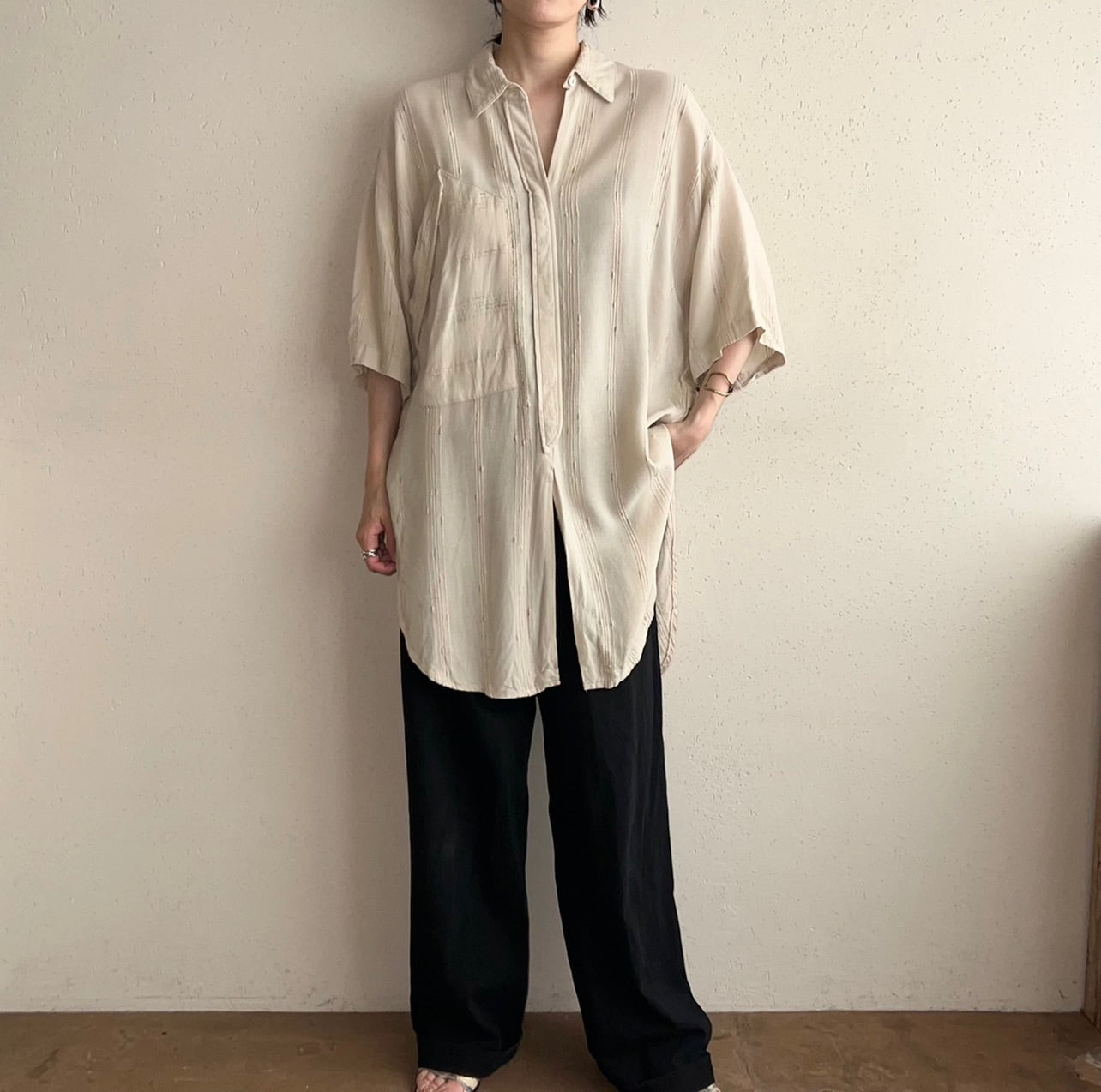 90s Pullover Shirt Made in USA