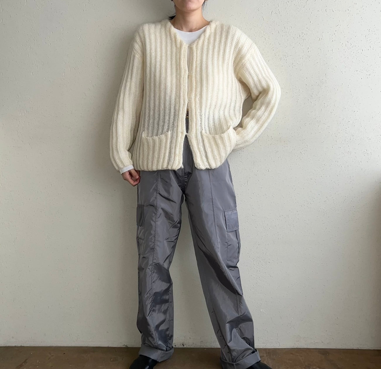 90s Mohair Knit Cardigan