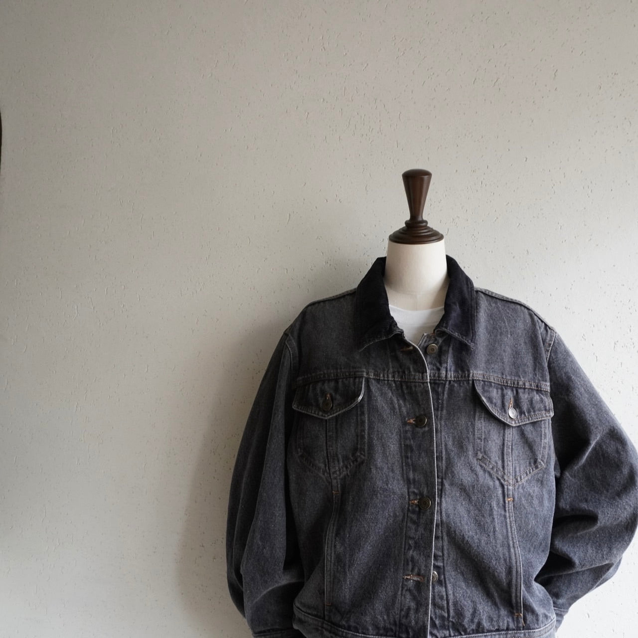 90s EURO Denim×Corduroy Jacket