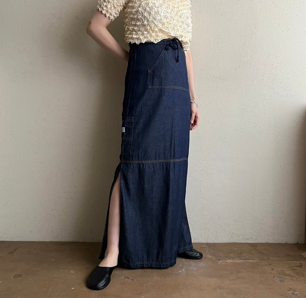 90s Denim Skirt Made in USA