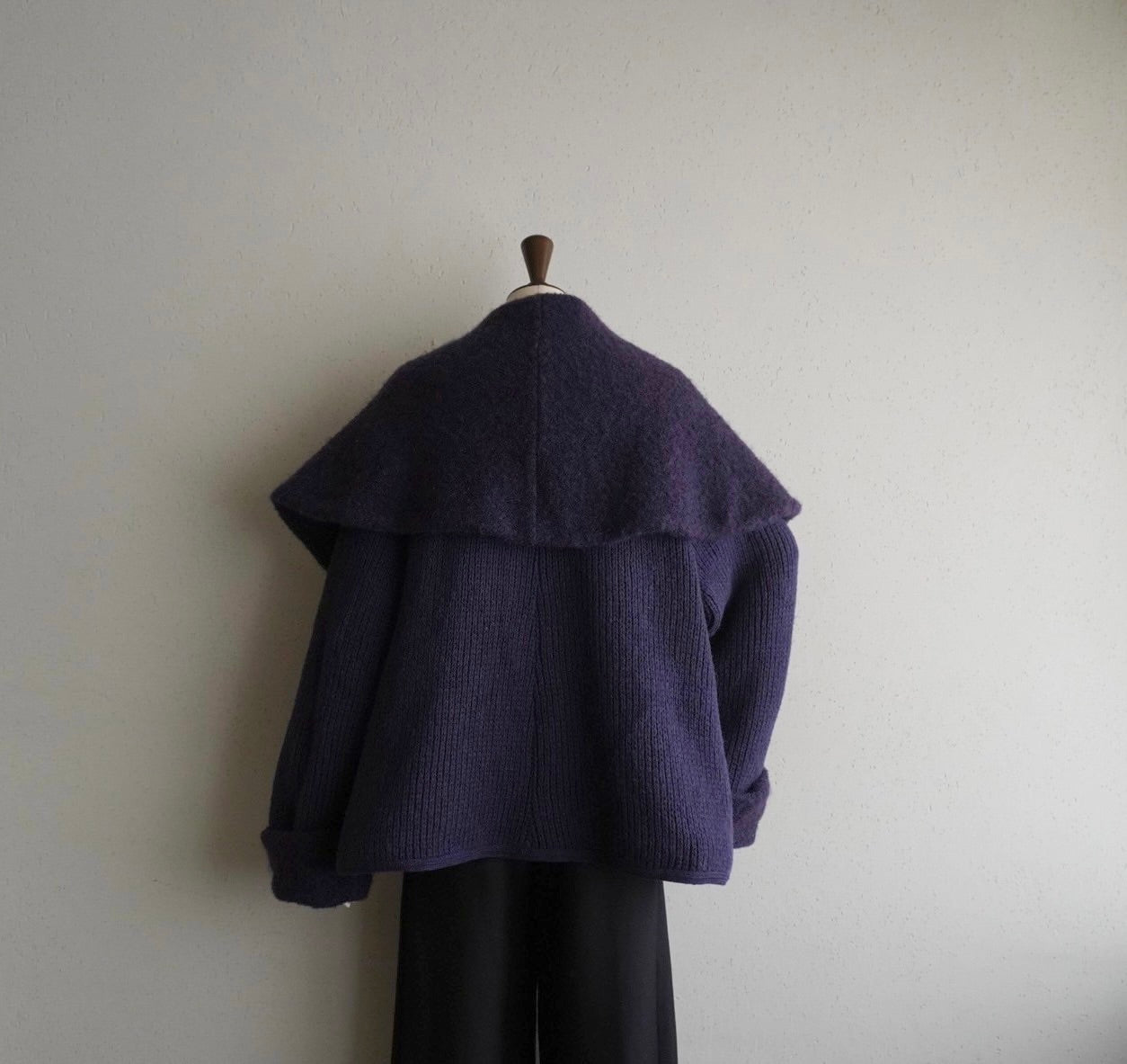 90s Knit Jacket Made in France Dead Stock