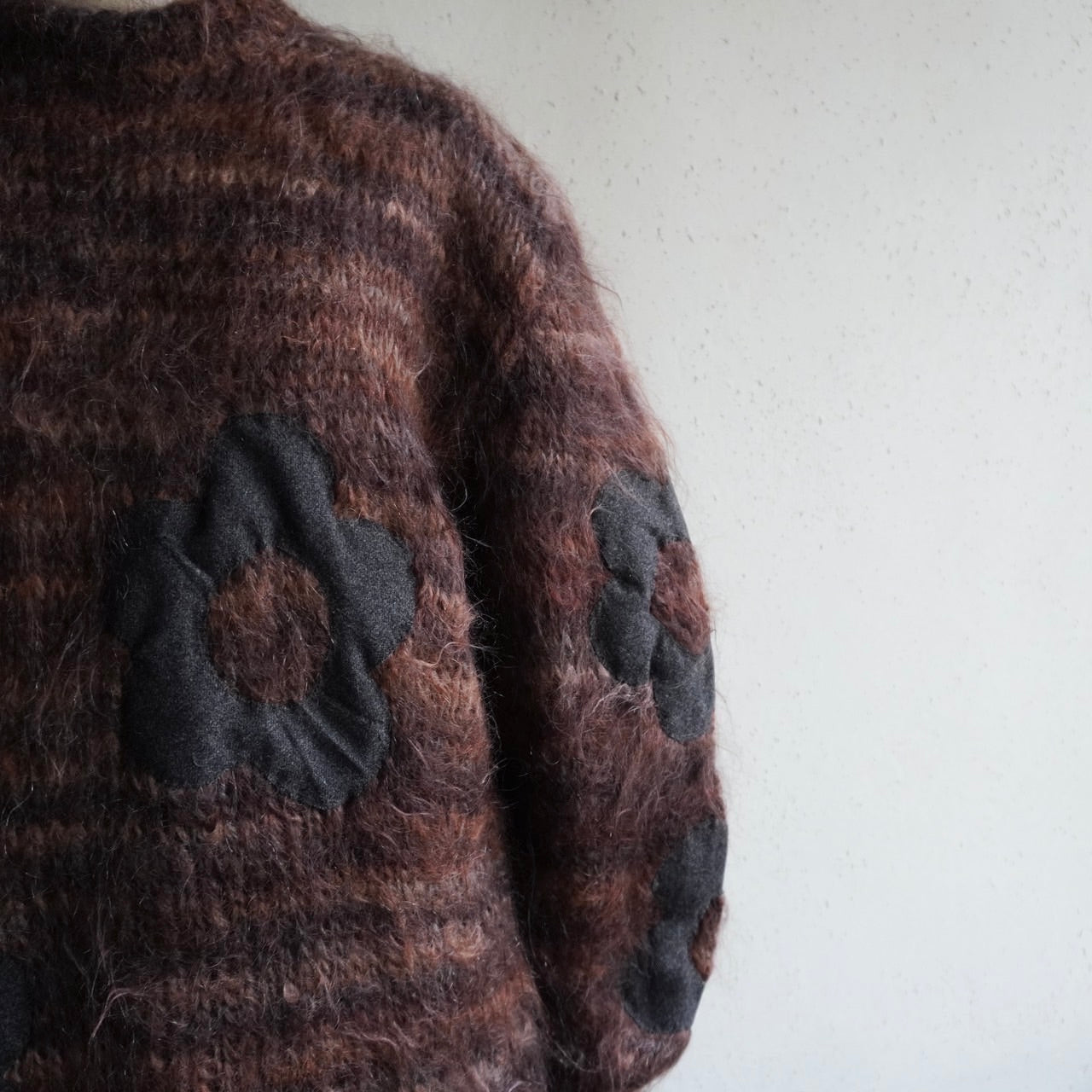 80s Design Mohair Knit Made in Italy