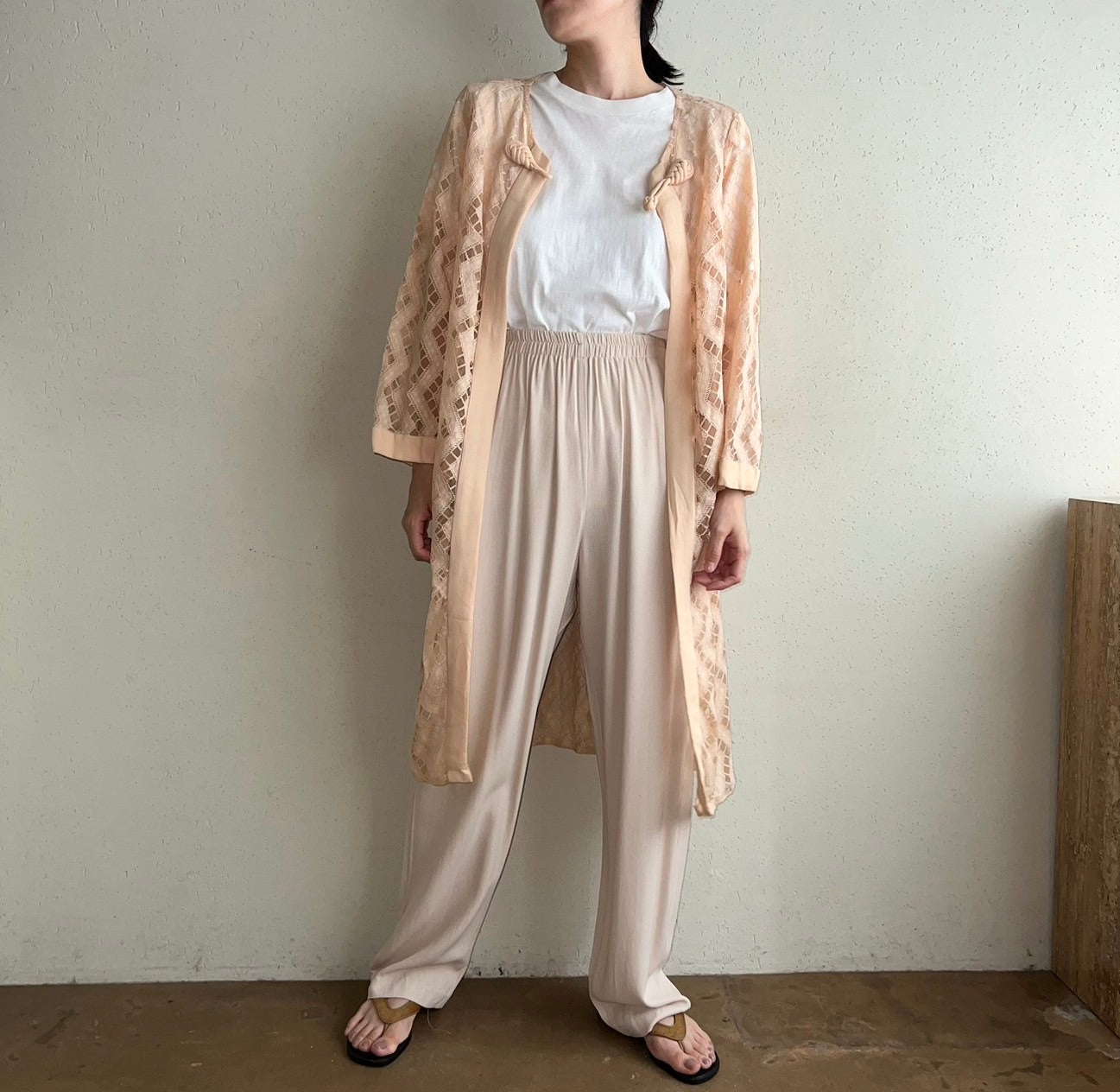 60s Lace Robe