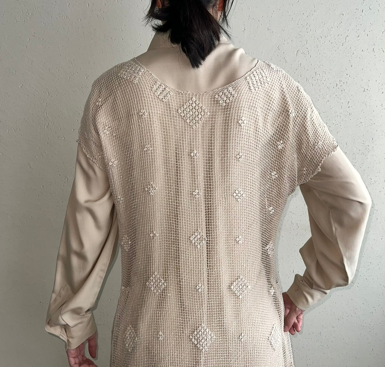 80s Crochet Dress