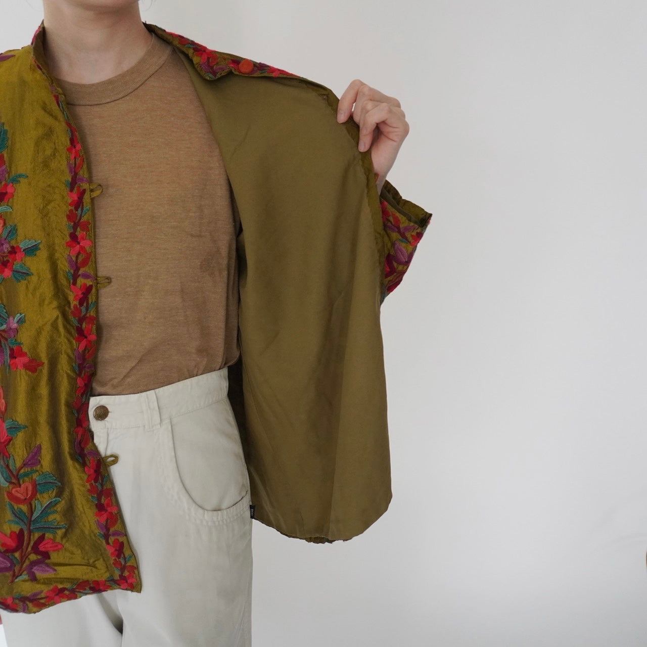80s Embroidery Jacket