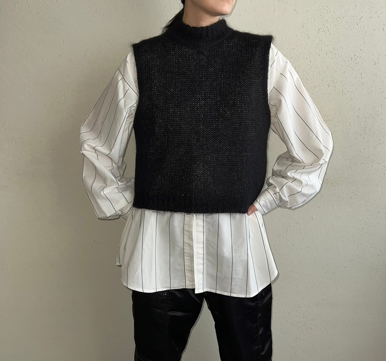 90s Mohair Knit Vest