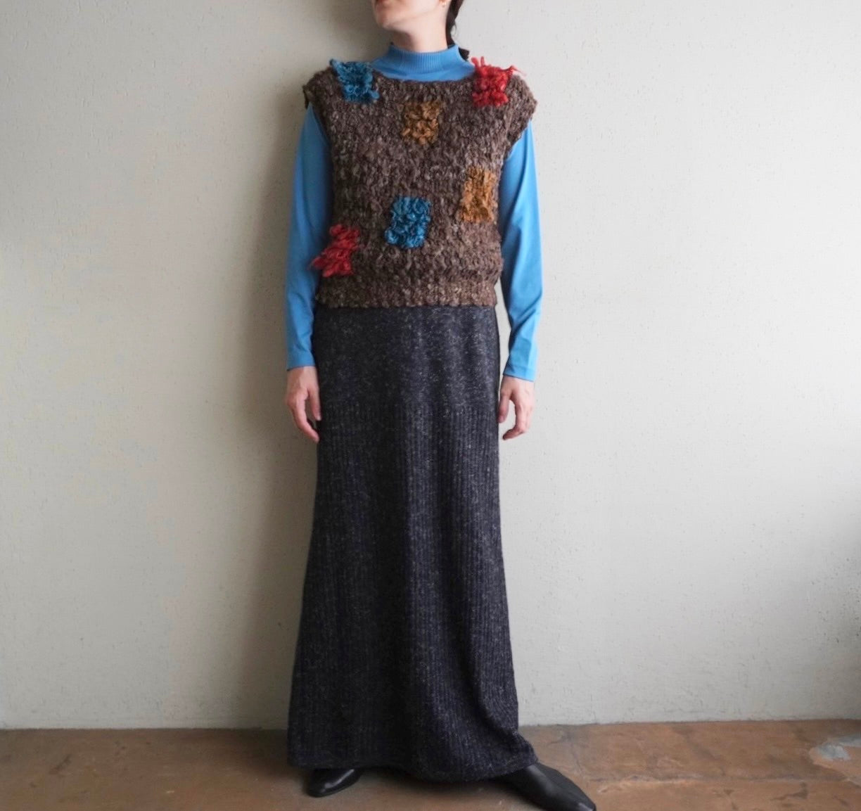 90s Design Knit Vest
