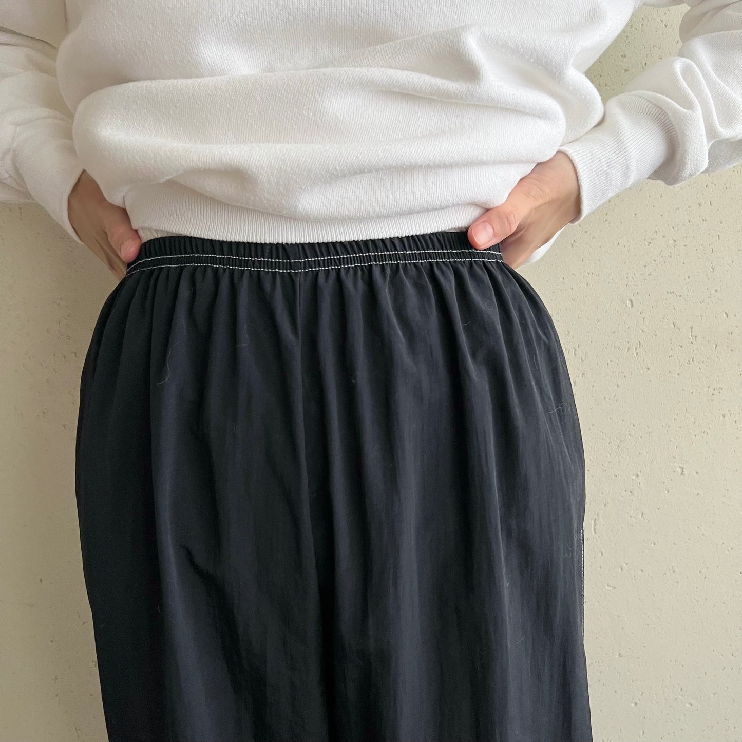 90s Design Nylon Pants