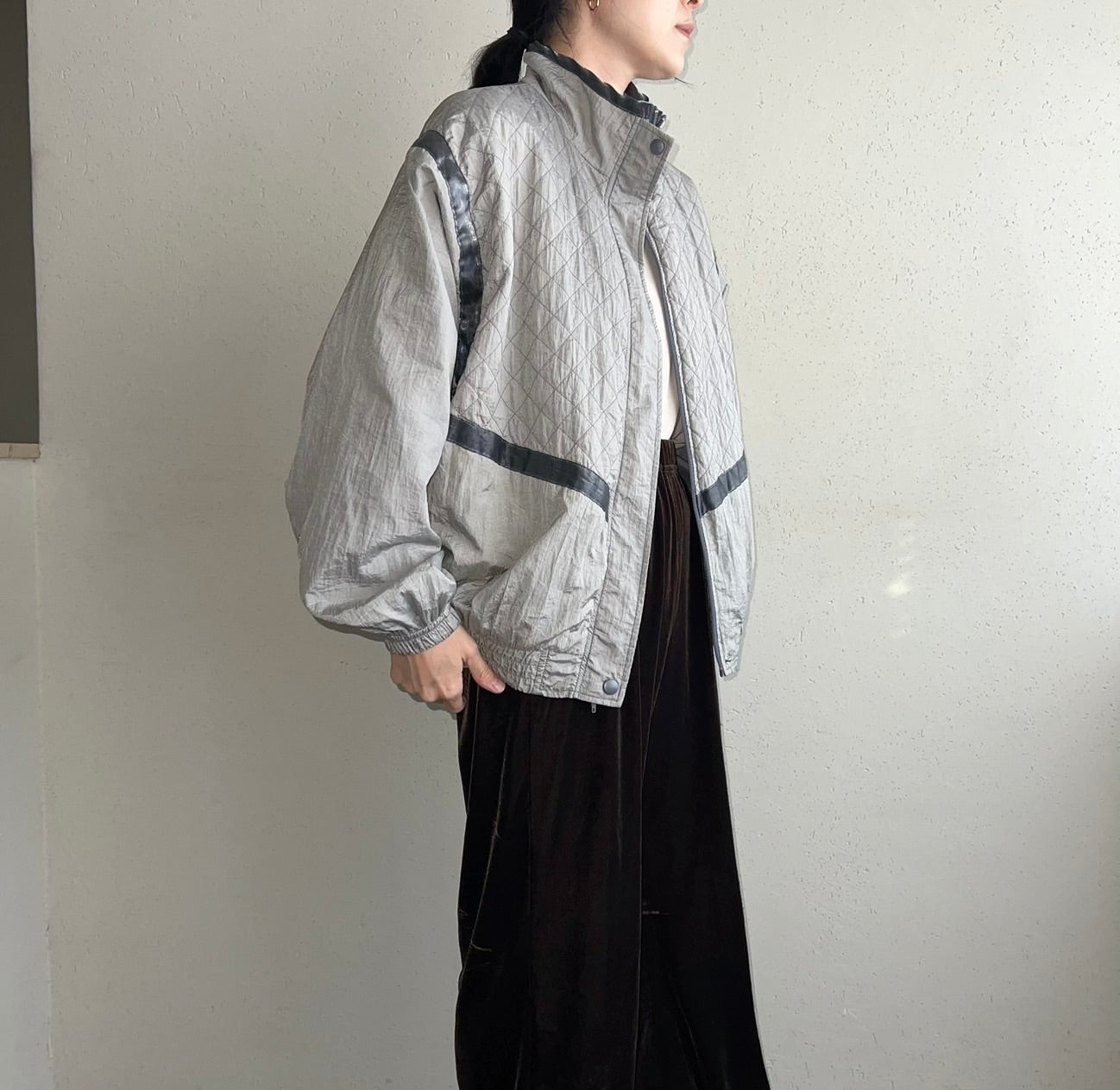 90s Design Nylon Jacket