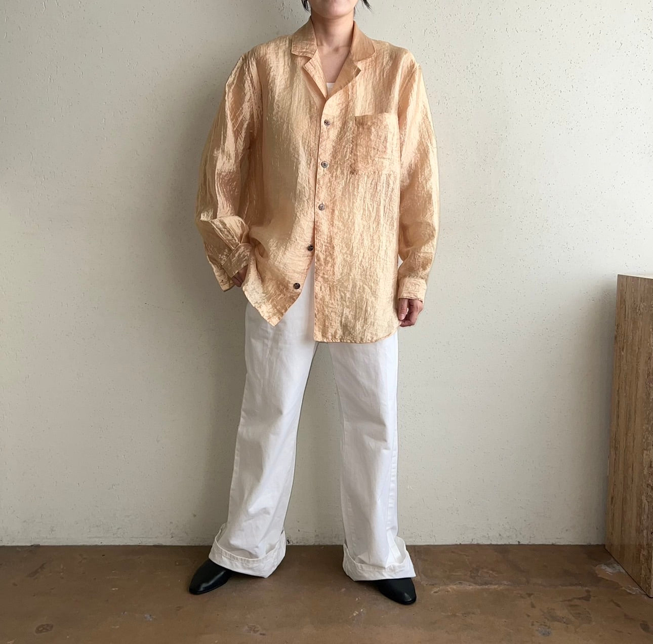 90s Shiny Shirt Made in USA