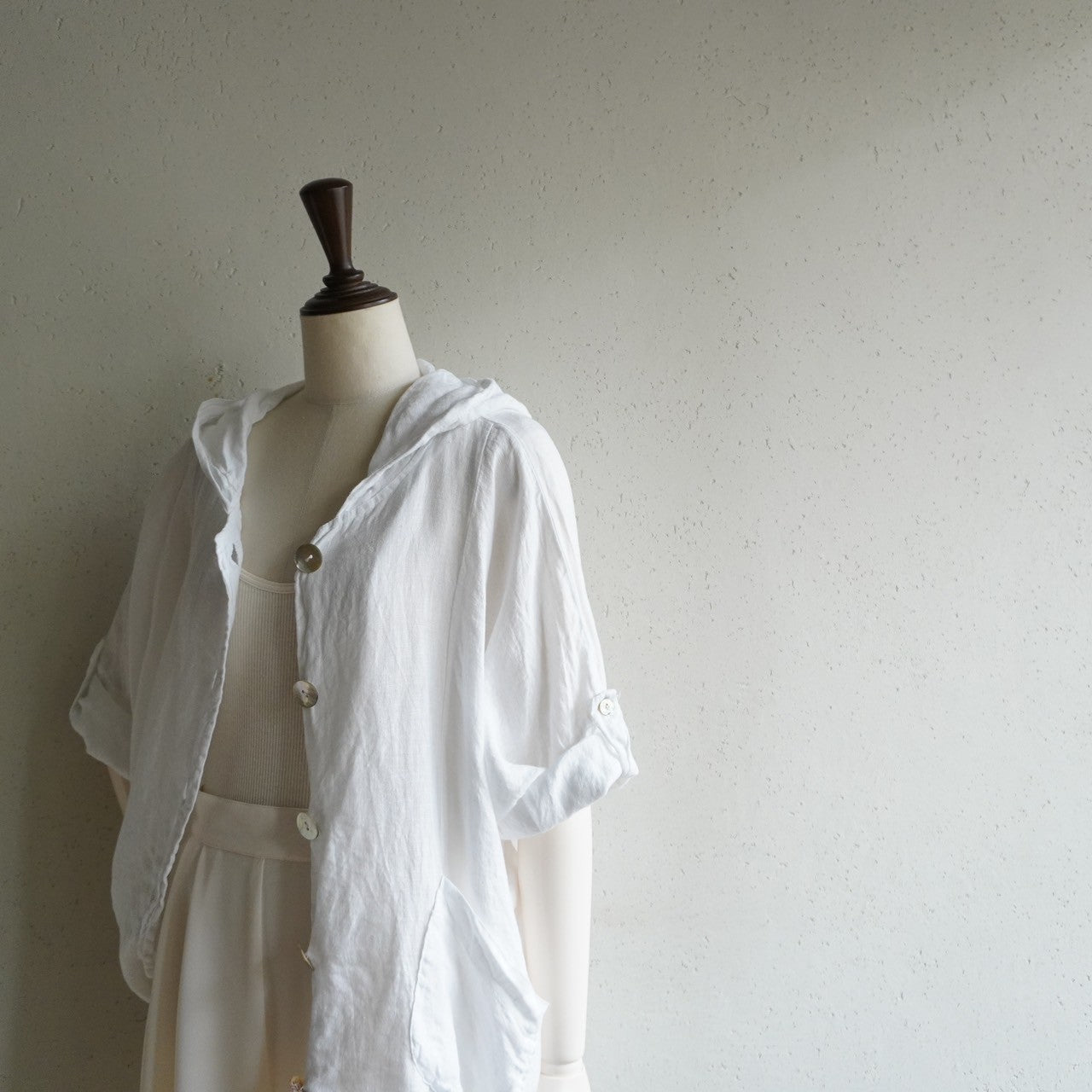 90s Linen Light Jacket Made in Italy