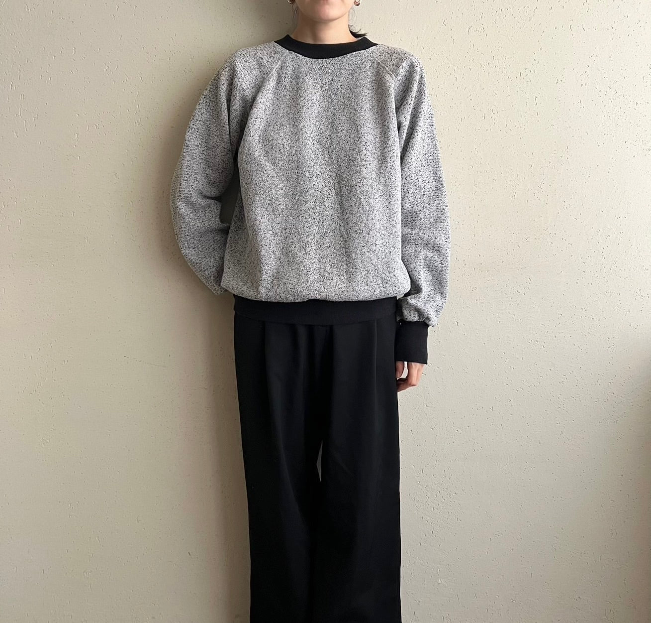 90s Mix Sweater Made in USA
