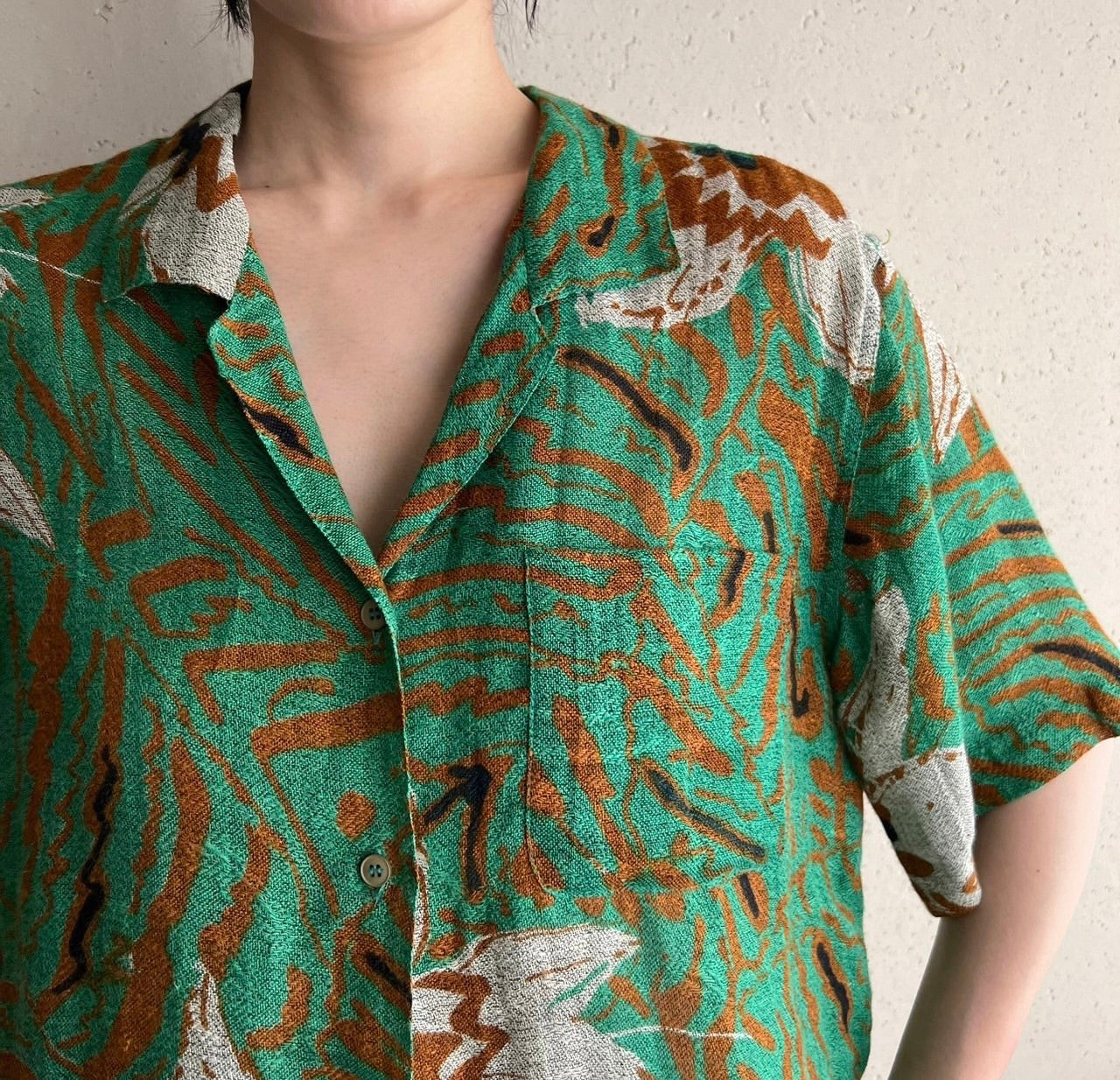 90s Linen Shirt