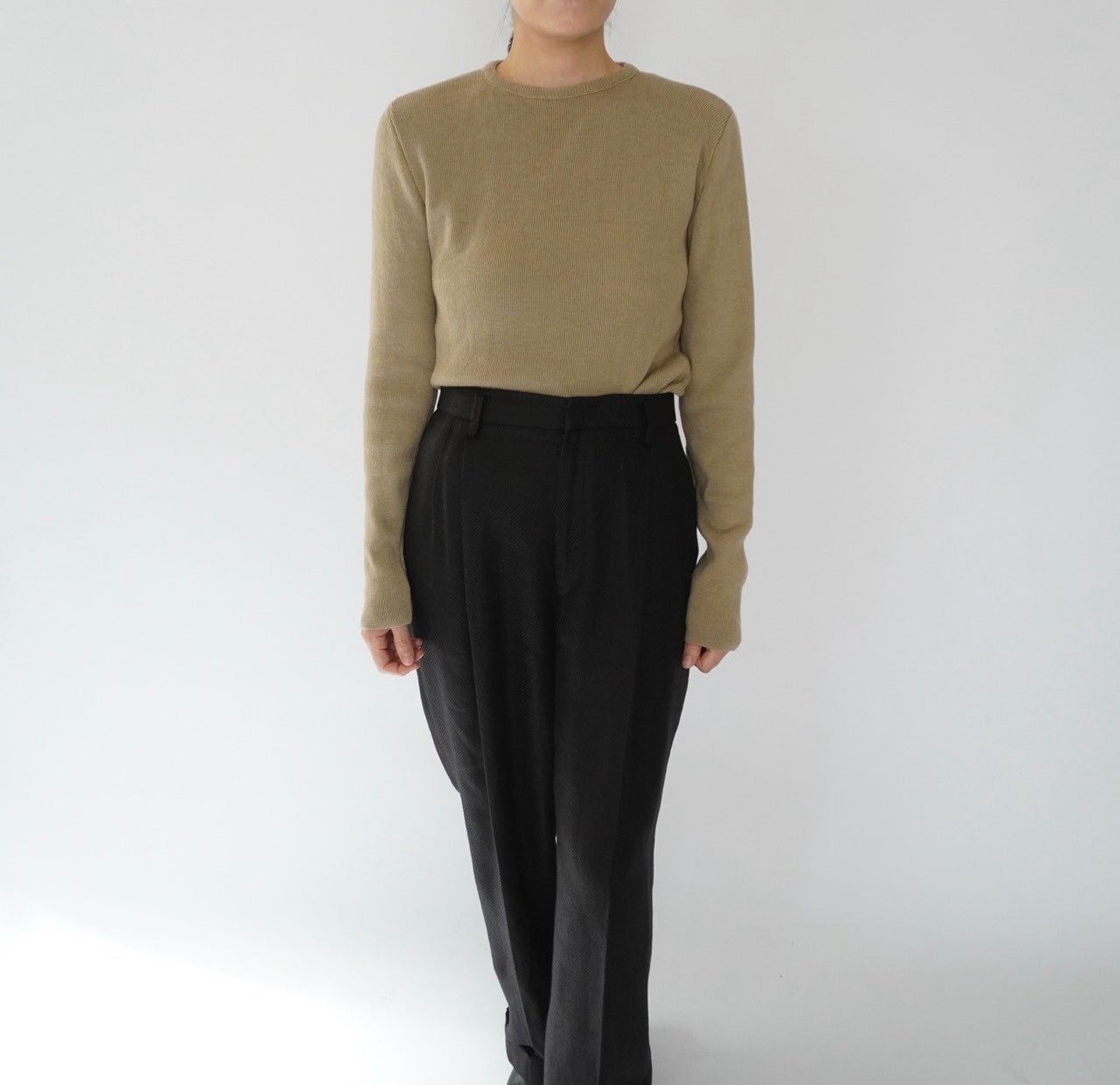 80s Beige Top