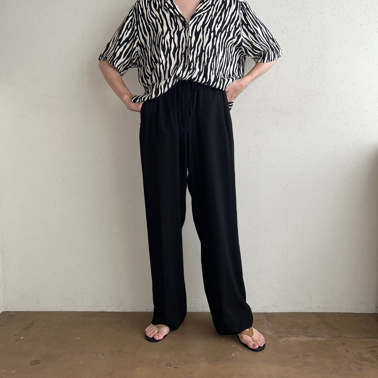 90s Black Pants DEAD STOCK