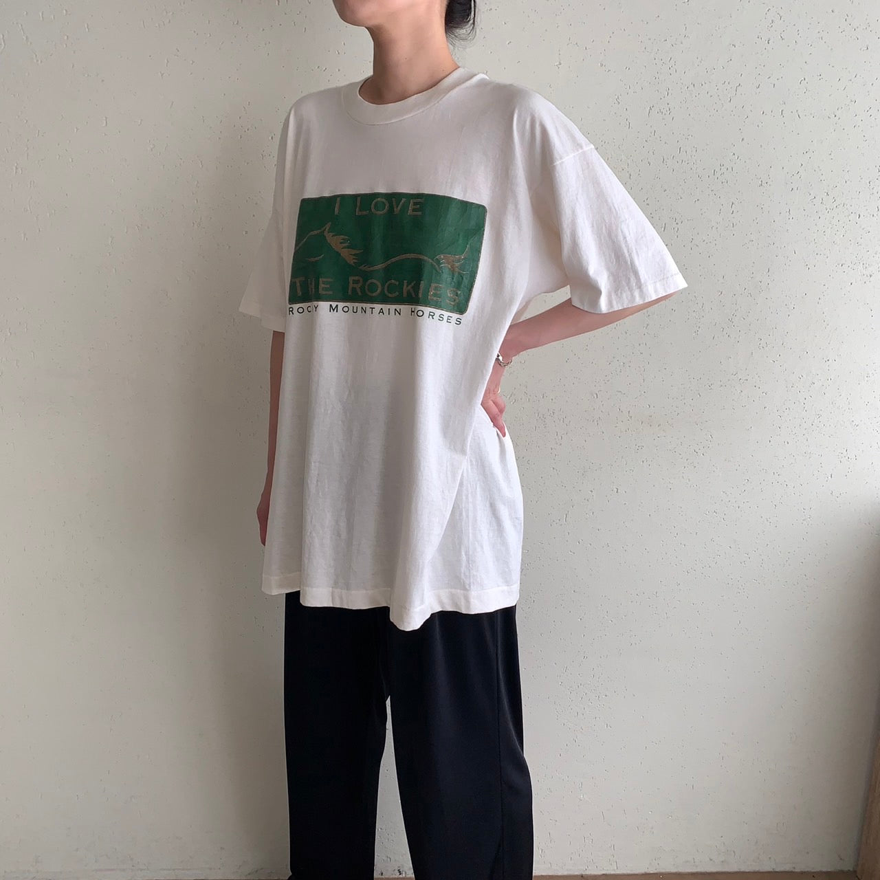 90s Printed T-shirt Made in USA