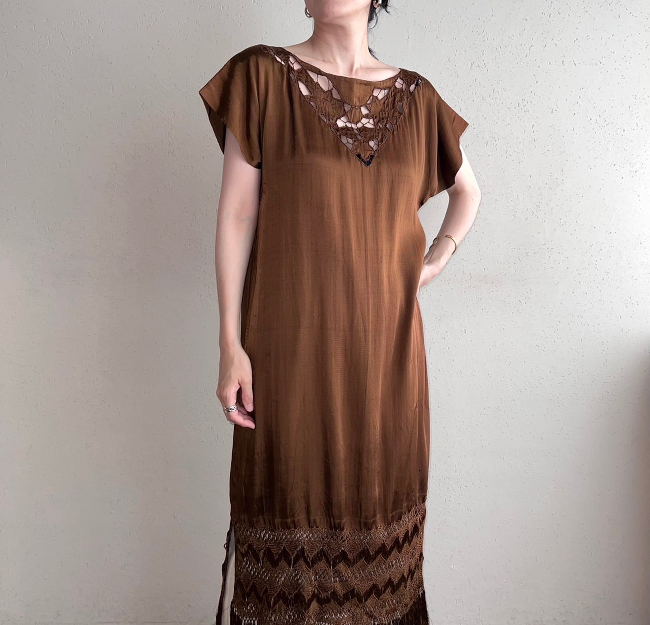 70s EURO Fringe Dress