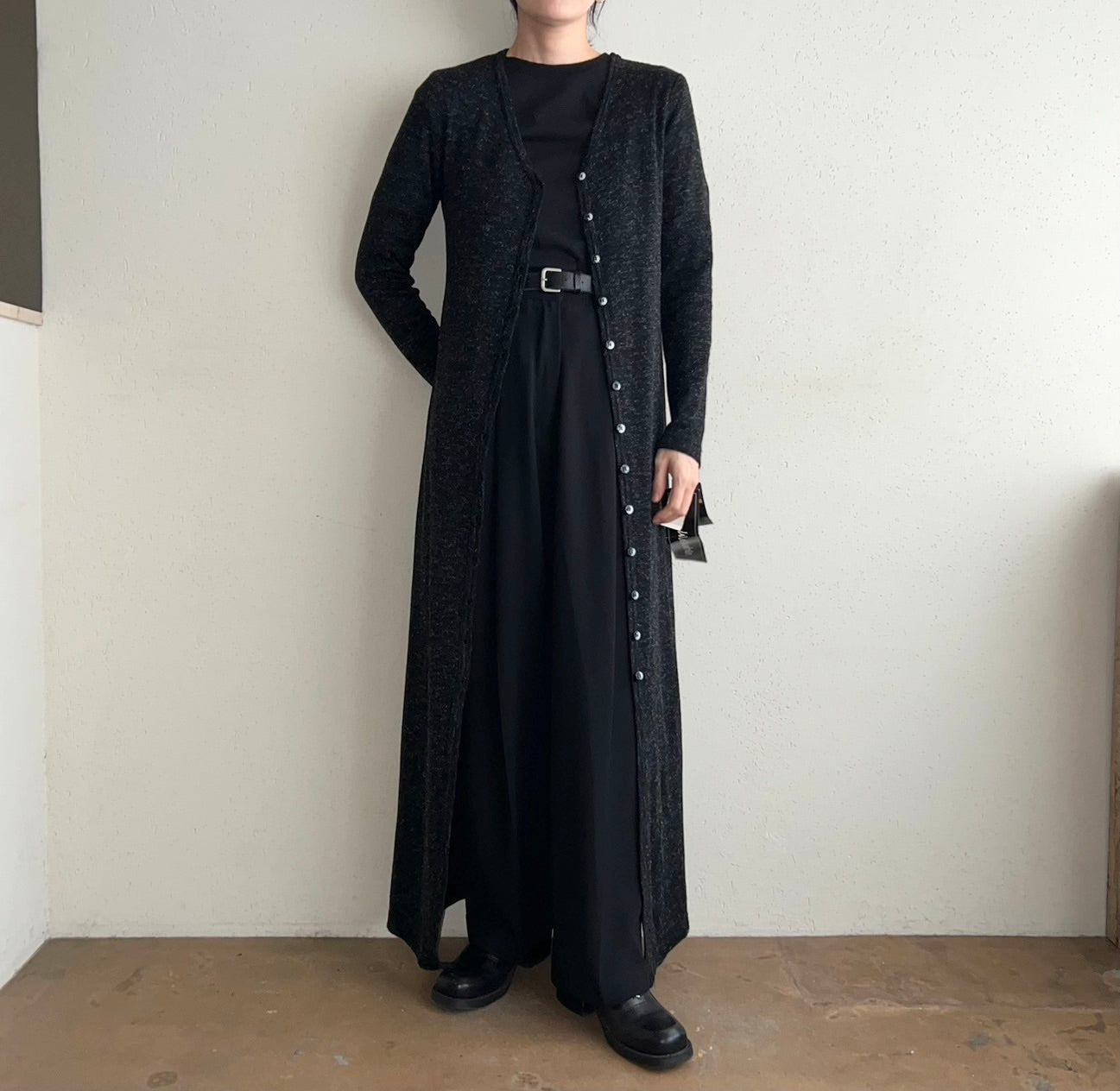 90s Long Cardigan Made in USA Dead Stock