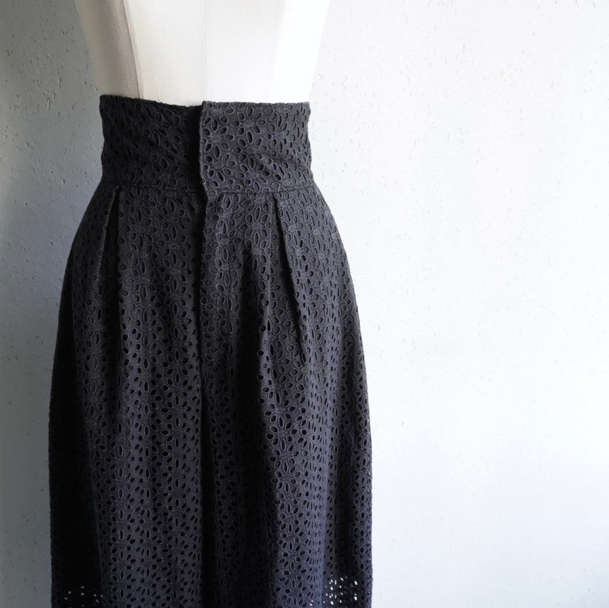 60s Cutwork Lace High Waisted Wide Pants